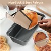 2Pcs Silicone Bread Loaf Pan Liners - Reusable Bread Baking