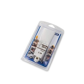thermohauser Reusable Piping Bag Set Made of Polyester ULTRA FLEX, 12 Pieces (Piping Bag, Adapter, 10 Nozzles), White