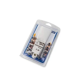 thermohauser Reusable Piping Bag Set Made of Polyester ULTRA FLEX, 12 Pieces (Piping Bag, Adapter, 10 Nozzles), White