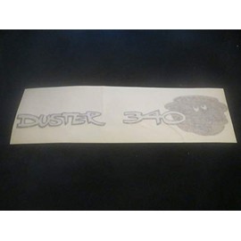 1970 1971 1972 DUSTER 340 CLOUD TRUNK DECKLID DECAL
