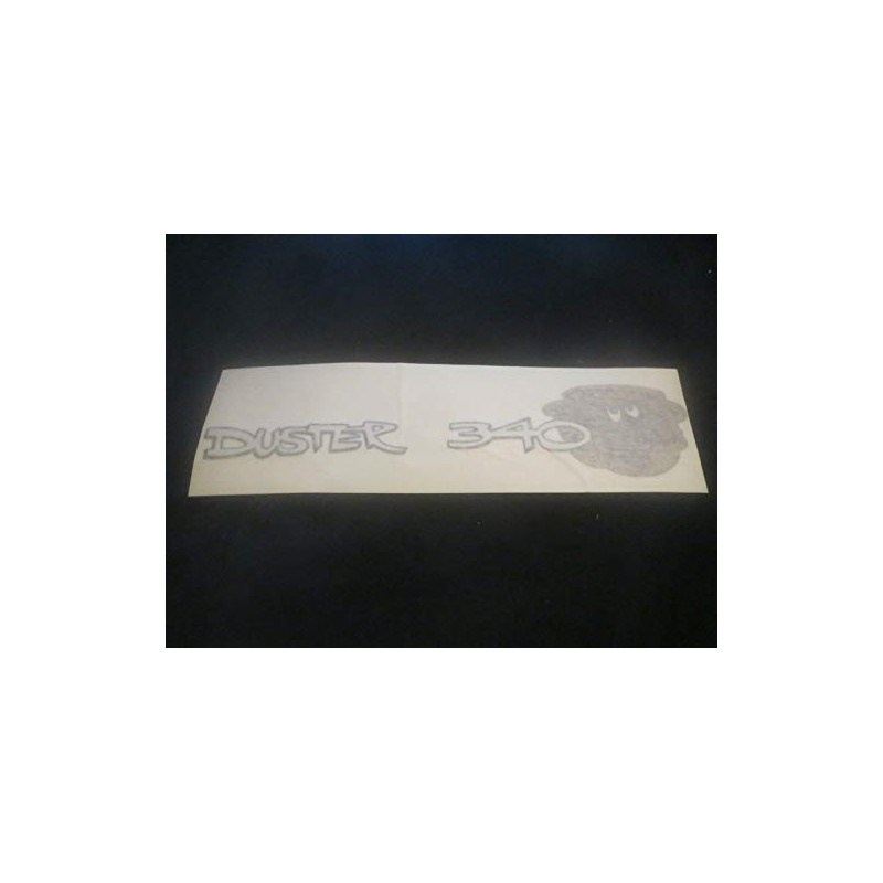 1970 1971 1972 DUSTER 340 CLOUD TRUNK DECKLID DECAL