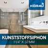 kör4u Plastic Siphon 1 1/4 Inch x 32 mm for