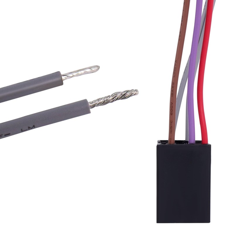 Podoy Ceiling Fan Capacitor 5 Wire for Compatible with BM