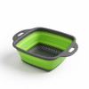 Collapsible Colander Lightweight Food Strainer Space Saving 24cm Collapsible Strainer