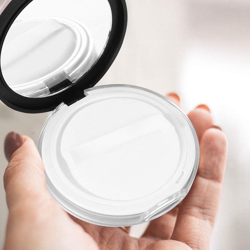 2pcs Box Loose Powder Box 5g Powder Case Mat Plastic