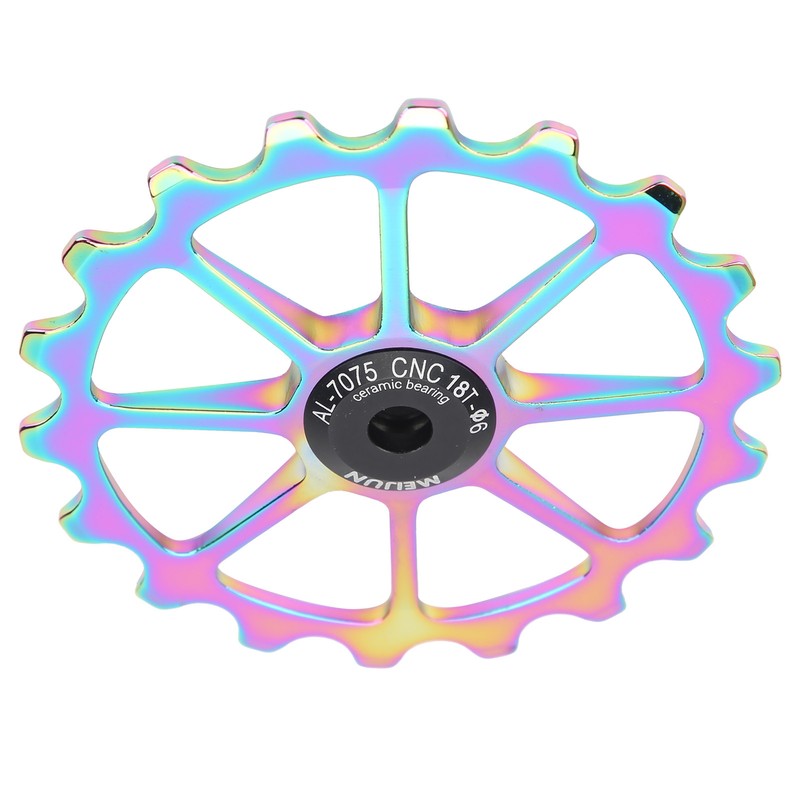 18T Guide Roller Bicycle Rear Derailleur Pulley Wheels for Road