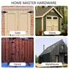 HOME MASTER HARDWARE Wood Gate Hardware Set - Heavy Duty