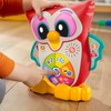 ​Fisher-Price Linkimals Light-Up & Learn Owl, French Version, interactive musical