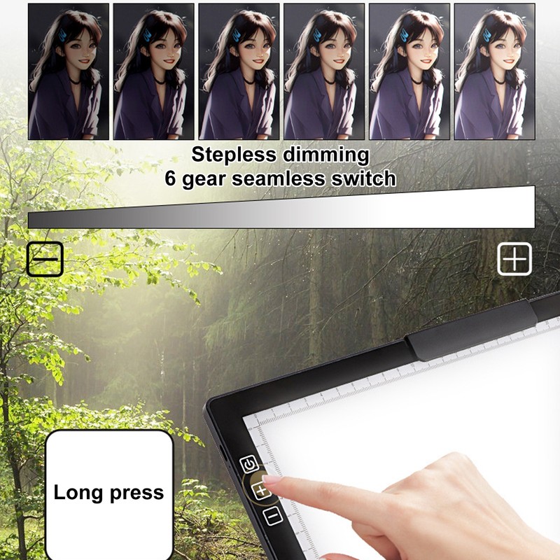 A4 Tracing Light Pad Ultrathin Rechargeable Portable A4 Tracing LED