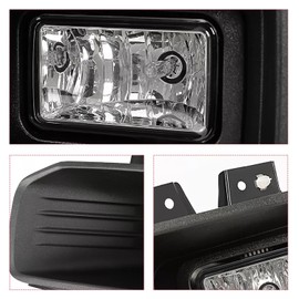 Halogen Fog Lights Compatible with Ford F150 2018 2019 2020,Driving Lamps Replace For JL3Z15200A,JL3Z15201A,FO2593246C,FO2592246C,LH&RH