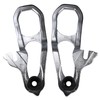 JDMSPEED New Heavy Daty Front Car Tow Hooks Left &