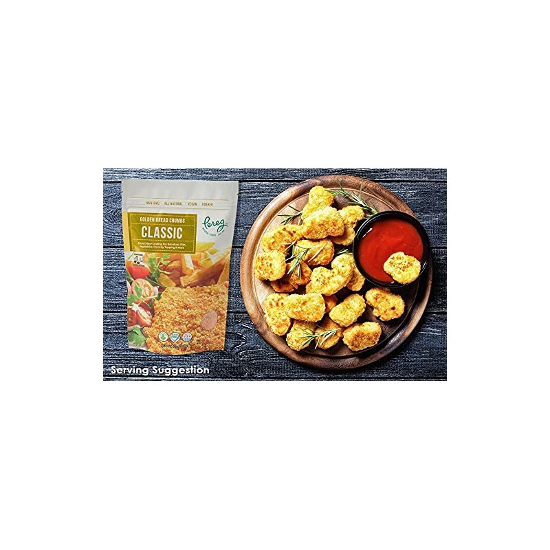 Pereg Bread Crumbs Classic (12 Oz) – Crispy Breadcrumbs for