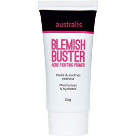 Australis Blemish Buster Face Acne Fighting Moisturising Foundation Primer Argan Oil 30g