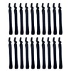 Minkissy 20pcs Adjustable Hair Ties for Men Elastic Ponytail Holders