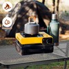 UNIFER Folding Grill Table: 4x2 Ft Portable Camping Table, Lightweight