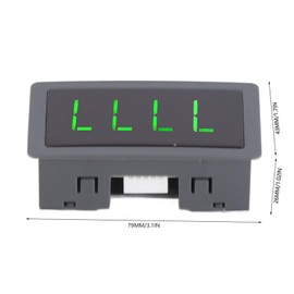 Motor Tachometer, DC 8 to 24V 40mA 10 to 9RPM 4 Digital LED Tachometer RPM Speed Meter Hall Proximity Switch Sensor