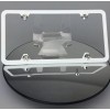 MotorVehicleParts New White License Plate Frame Slim 4 Holes w/