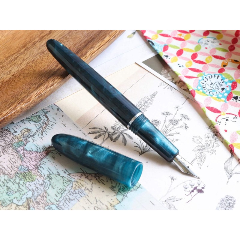 WANCHER MOFU Blueberry, Fountain Pen (M Medium Point)