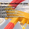 4 Pack Wheel Lock Universal Heavy Duty Security Trailer Wheel