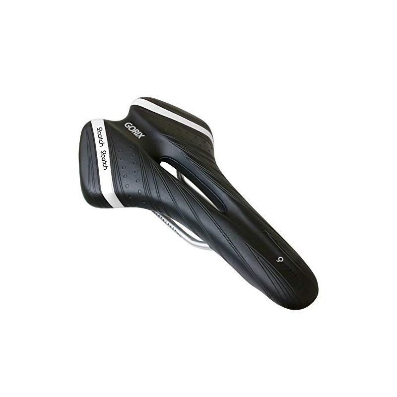 GORIX Bike Saddle Seat Comfortable Cushion with Rail Mountain Road