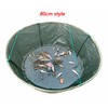 New Foldable Fishing Net 80/100cm, Hand Cast Fishing Cage with