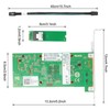 Euqvos 10 Gigabit M.2 to RJ45 NIC, Intel 82599 Controller,
