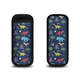 Uorisanigo Dinosaur Ice Pop Sleeves Popsicle Sleeves Reusable Customized Popsicles Holders Ice Pops Bags for Kids & Adults No Drip 6 Pcs