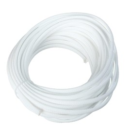 Heyiarbeit 10m/32.8ft PET Expandable Braid Cable Sleeving Flexible Wire Mesh Sleeve White 4mm