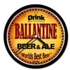 BALLANTINE beer and ale wall clock