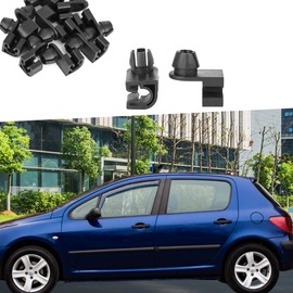 A ABSOPRO Pack of 10 Bonnet Props Rod Clip for Peugeot 206 307 308 408