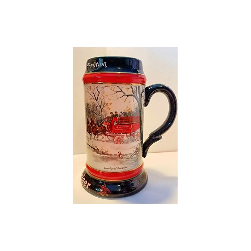 Budweiser Holiday Steins Collectable Holiday Stein Series (1990)