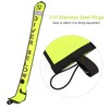 High Visible Inflatable Scuba Diving SMB Surface Signal Marker Buoy(Fluorescence