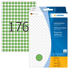 Herma Multi-Purpose Labels / Coloured Dots Ø 8 mm