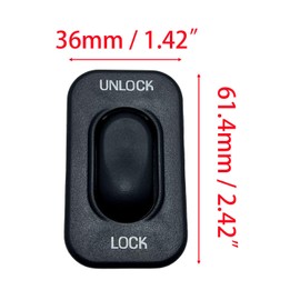 HYNYHT Front Driver Side Power Door Lock Switch F57Z14028AAA ZZM066210 Compatible with 1995-2007 Ranger 2001-2007 B2300 1998-2001 B2500 1998-2007 B3000 1998-2007 B4000