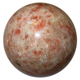 Sunstone Sphere Red Apollo Crystal Ball 2.5-2.75 inch