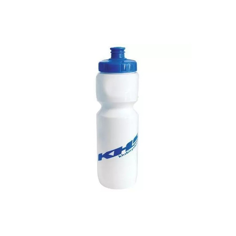 KHS Logo Water Bottle 27 Oz. White Bike