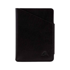 A-SLIM Minimalist Card Holder, Super Slim Leather Card Wallet, Front Pocket Wallet, Upright/Vertical Cardholder