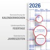 Yohmoe® XXL Wall Calendar 2026 Large (98 x 68 cm)