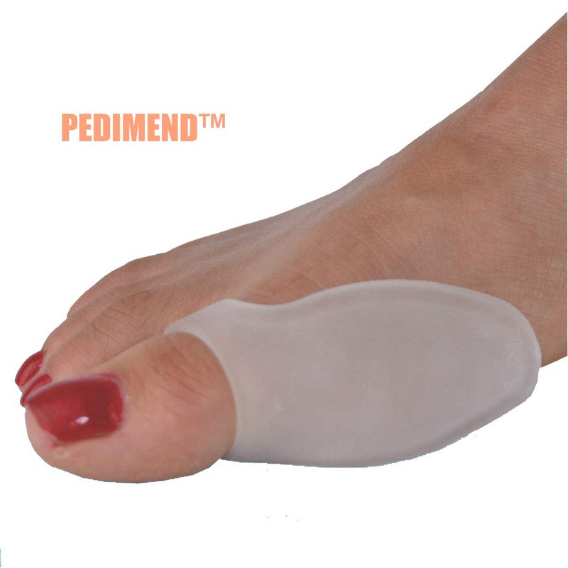 2 x Pedimend Bunion Relief Big Toe Gel Bunion Protector