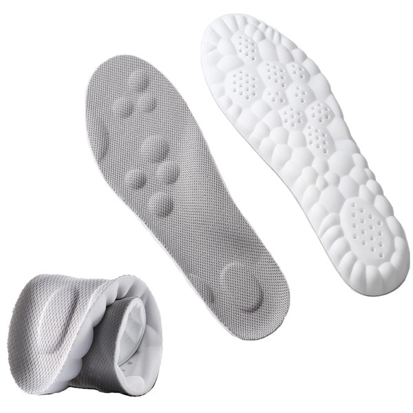 4D Cloud Technology Insoles,Cloud Soles for Men and Women,Memory Foam