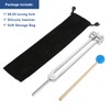 68.05 Solfeggio Tuning Fork with Silicone Hammer Bag for Sound,