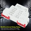 Fayelume 12V-240V Time Delay Relay, Timer Relay, Multifunction Time Relays,
