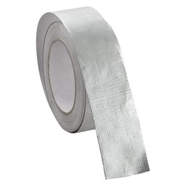 FELTECHELECTR Exhaust Tape 25m Car/Motorcycle Aluminum Foil Insulation Heat Shield Oil Abrasion Resistant Max 200°c