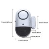 Door Window Contact Sensor Alarm Wireless High Decibel Alarm Magnetic