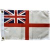 NWFlags White Ensign Flag 18" x 12" 75d Premium Polyester