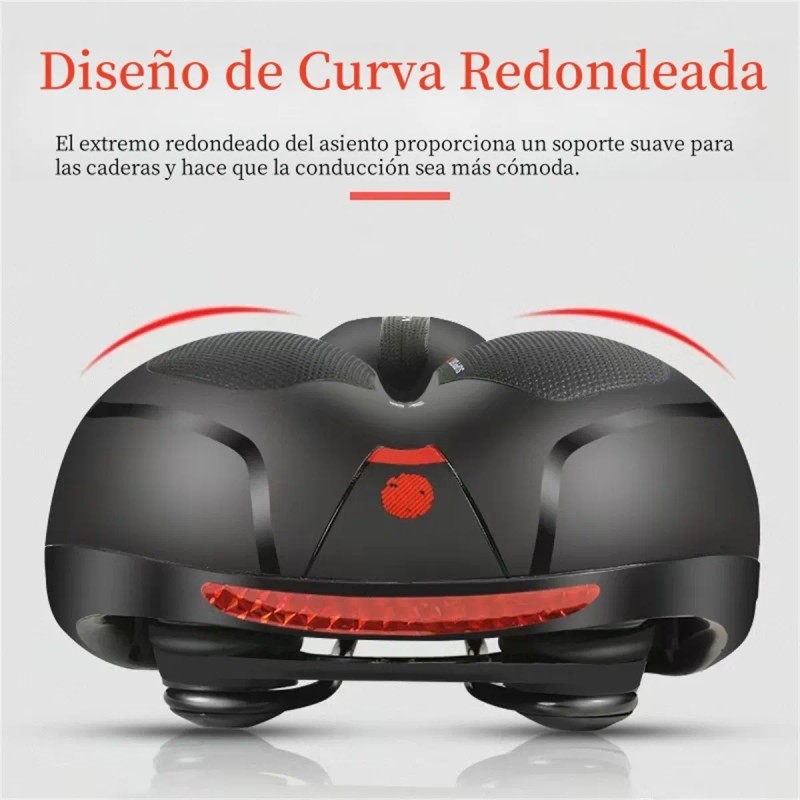 Asiento Sillín Bicicleta Cómodo Cojín De Próstata Suave