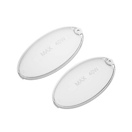 MIRTUX 2 x Light Deflectors Compatible with Mepamsa Ecoline Top 60 Cooker Hood Dimensions 100 x 55 mm Original Code: 1330058595