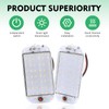 yorpyep 2 PCS Car Dome Light, 48LED Ultra-thin Adjustable High-brightness