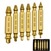 BOBOZHONG Damaged Screw Extractors,6pcs Stripped Screw Extractor Set Broken Screw