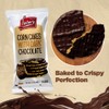 LEIBERS Dark Chocolate Coated Corn Cakes Snack pack – 6